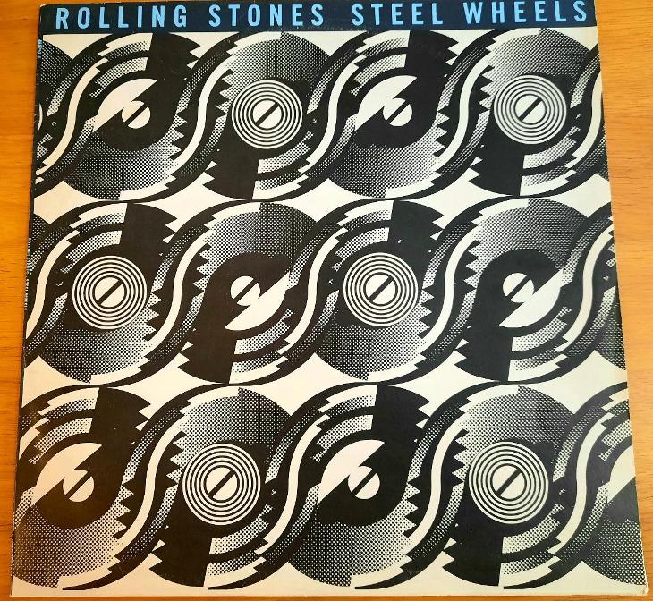 LP Rolling Stones- Steel Wheels 1990 Bonton. TOP Stav.  - LP / Vinylové desky