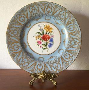 Dekorační talíř porcelán Royal Worcester Anglie