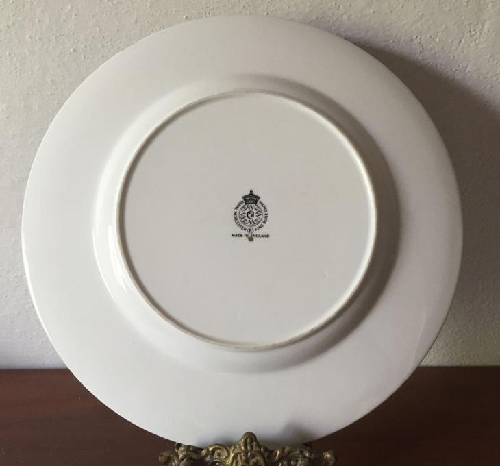Dekorační talíř porcelán Royal Worcester Anglie - Starožitné porcelánové talíře