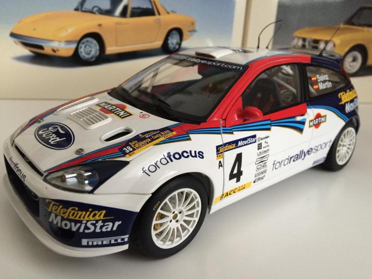 1/18 AutoArt Ford Focus WRC Catalunya 2002 Carlos Sainz, | Aukro