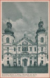 Bielany (Krakow) * Kamedulow, pohľad na kostol * Poľsko * Z1508