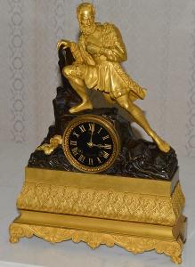 Starožitné figurální hodiny Brunet rok 1860