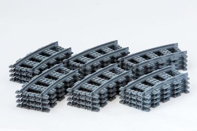 Lego vlak - koleje obloukové 24 ks