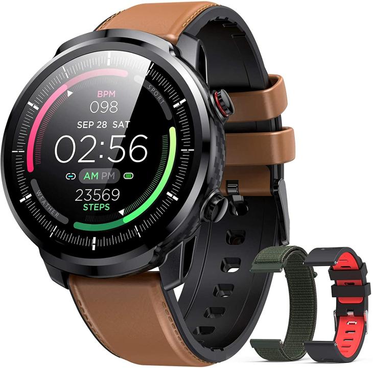 Smart stylové hodinky Hommie L3 / 3 vyměnitelné řemínky / 9 sport modů - Mobily a chytrá elektronika