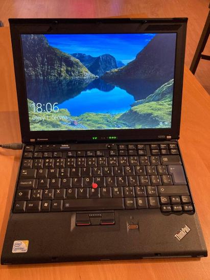 Lenovo Thinkpad X200s, super displej, 8GB RAM, 120GB SSD, nová baterie - Počítače a hry