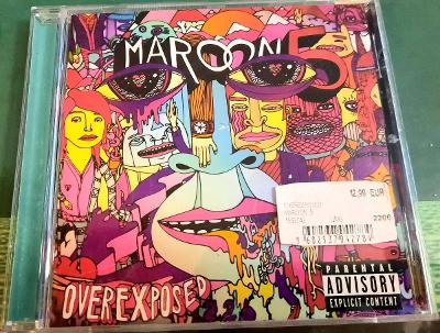 CD Maroon 5 - Overexposed. 2012 A&M/Octone Records.  