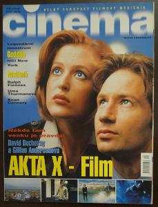 Filmový časopis - CINEMA  číslo 9/1998