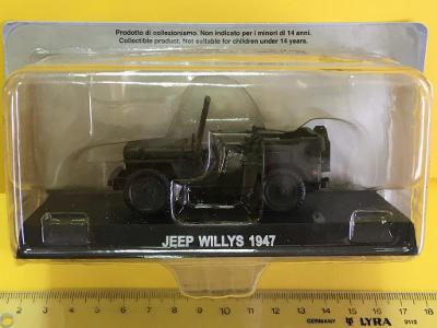 Jeep Willys 1947 - IXO Altaya - 1/43 (G3-B6)