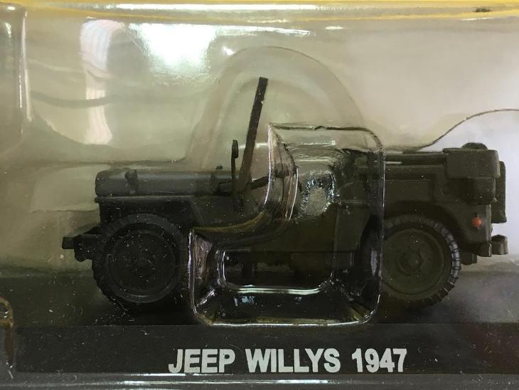 Jeep Willys 1947 - IXO Altaya - 1/43 (G3-B6) - Sběratelství