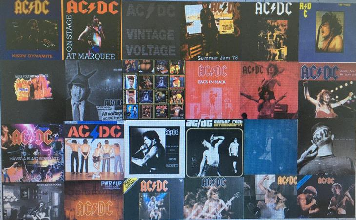 AC/DC prodám sbírku