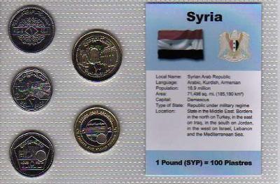 SÝRIE: kompletní sada 5 mincí 1-25 pounds 1996-2004  UNC v blistru