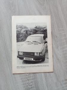 Katalog Vozidel Škoda pro modelový rok 1984