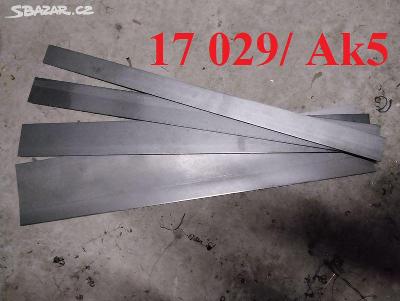 Nožířská nerez ocel 17 029/ Ak5 2x100x500mm