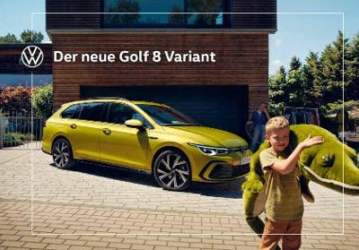 Volkswagen Golf 8 Variant prospekt 11 / 2020 model 2021 AT