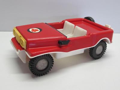 Staré retro hračka - auto JEEP