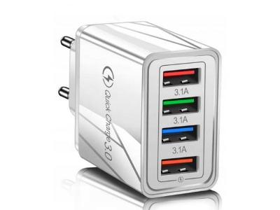 USB napájecí adaptér nabíječka Quick Charge 3.0 + DAREK