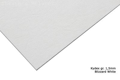 Kydex Blizzard White - 200x300mm tl. 1,5mm