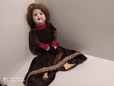Starožitná kloubová panenka Armand Marseille 996 cca 60cm vysoká