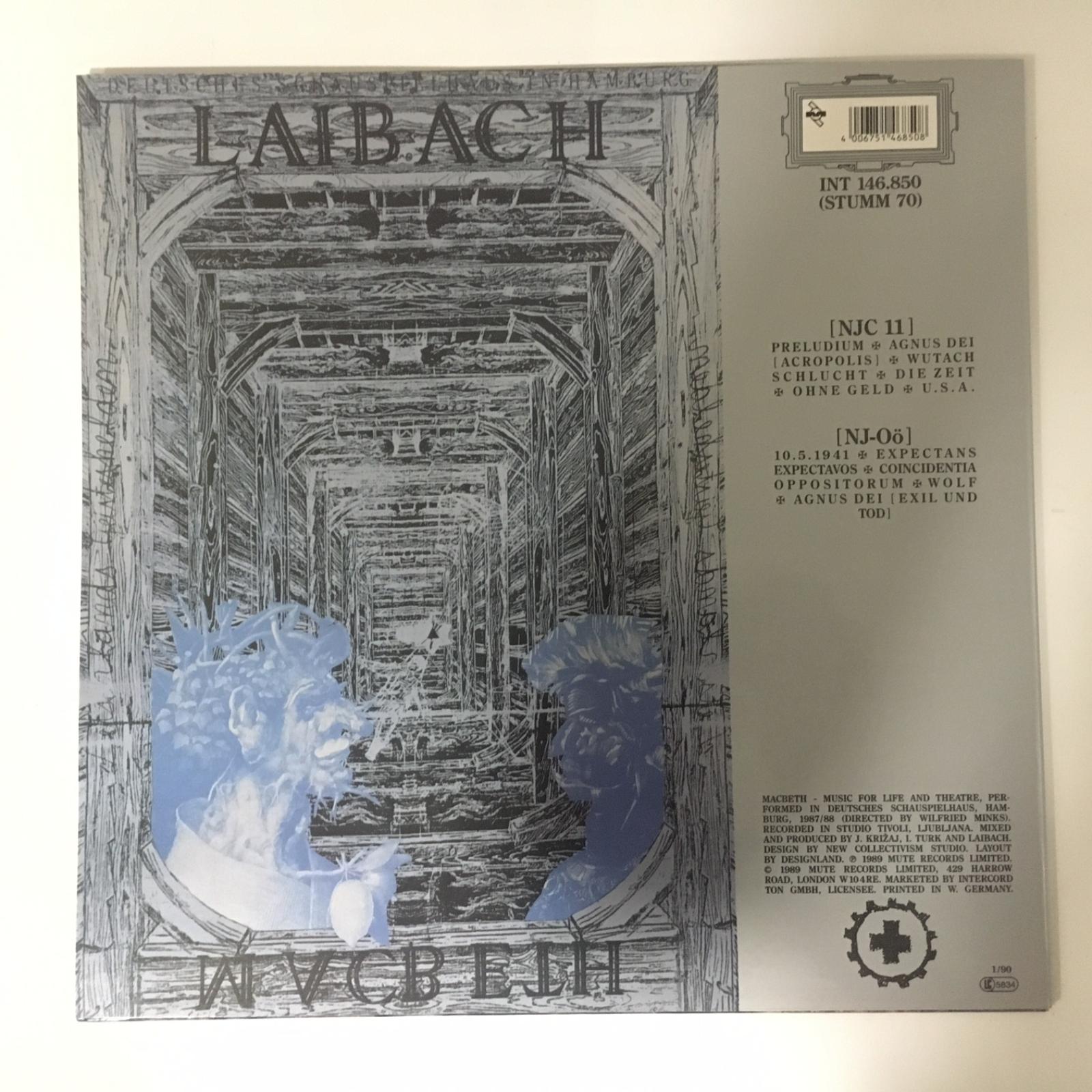 Laibach ‎– Macbeth - LP vinyl - Very RARE! - Hudba