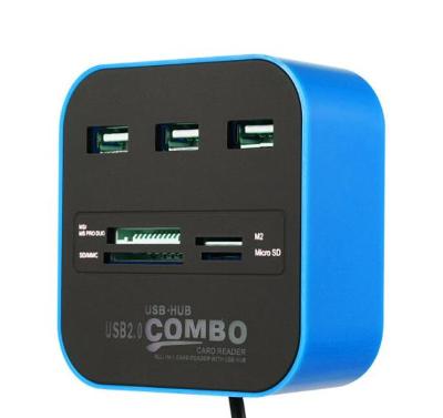 USB HUB Modrý