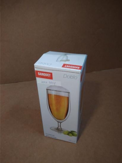 BANQUET sklenička DOBLO 480 ml, dvoustěnná - Rozbaleno ( BC 299 Kč ) - Zařízení pro dům a zahradu