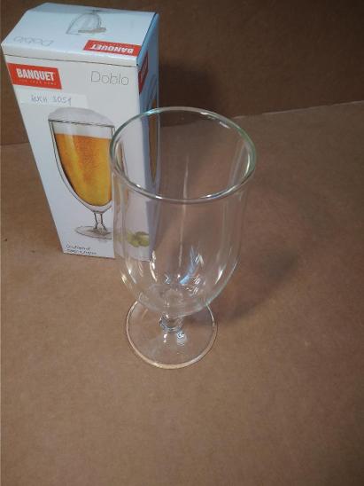 BANQUET sklenička DOBLO 480 ml, dvoustěnná - Rozbaleno ( BC 299 Kč ) - Zařízení pro dům a zahradu