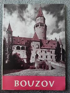 Průvodce hrad  BOUZOV  1958
