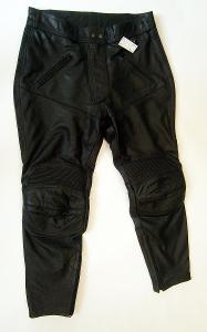 Kožené zkrácené kalhoty TEX PEED - vel. 24, pas: 90 cm