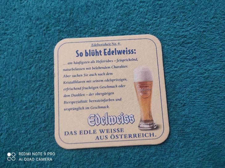 Tácek Edelweiss  - Nápojový průmysl