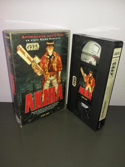 Akira (japonské anime v českém dabingu) - raritní VHS z domácí sbírky - Film