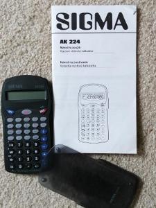Kalkulačka/Vědecký kalkulátor Sigma AK 244