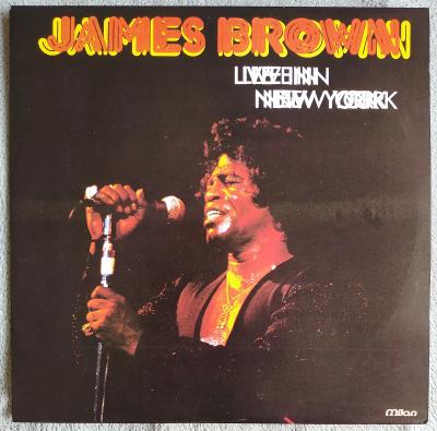 2LP JAMES BROWN - LIVE IN NEW YORK(1981) GER Press NM- SUPER STAV!