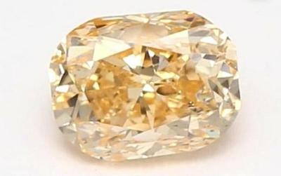 Diamant Fancy Orange 0,33 ct. ( GIA certifikát  )