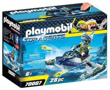 Playmobil Top Agents 70007 TEAM S.H.A.R.K. Raketový skútr