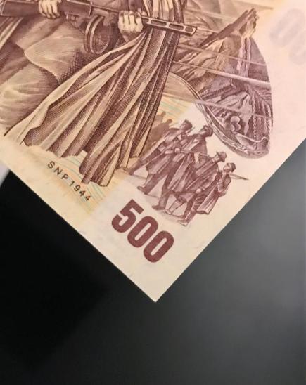 Bankovka 500 Kčs 1973 nádherná TOP UNC kolek - Bankovky