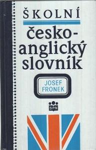 Josef Fronek Školní česko-anglický slovník