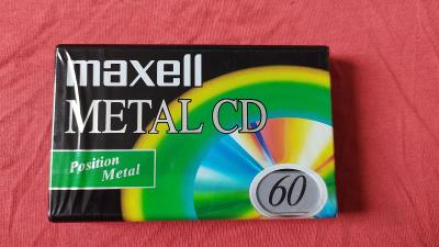 MAXELL METAL CD 60 Audio Kazeta Type-IV / Metal Position