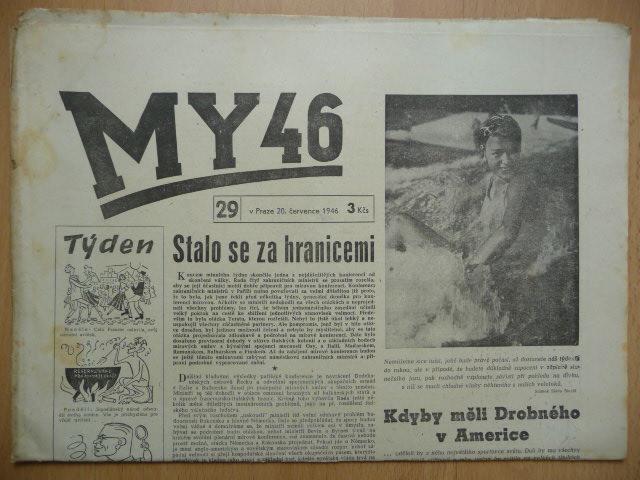 Staré noviny - MY 46 - číslo 29. - z 20. júla roku 1946 - Starožitnosti a umenie