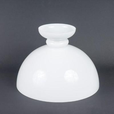Petrolejová lampa skleněné stínítko 282B aladin s otvorem 345 mm/bílý