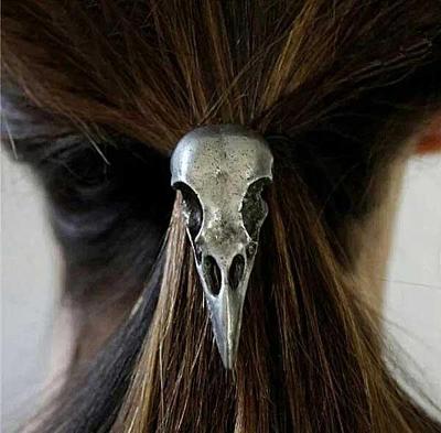 Lebka dravce - gumička do vlasů