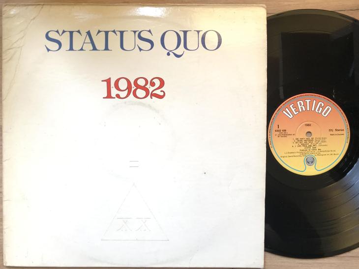 STATUS QUO 1982 UK EX 1982 VERTIGO
