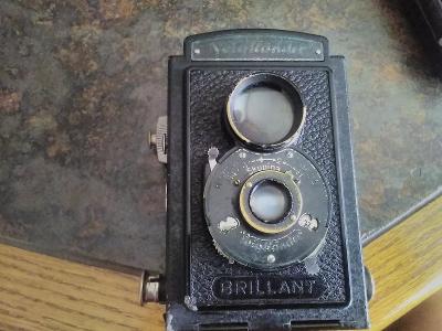 Historický fotoaparát BRILIANT - VOIGTLANDER.
