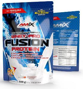 Protein Amix Whey-Pro Fusion, 500g, př. lesní ovoce