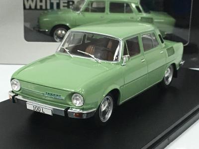 Škoda 100 L zelená  - WhiteBox 1/24 - NOVINKA