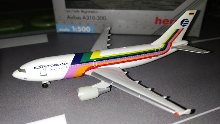 激安超特価 herpa 1 500 Ecuatoriana A310 i9tmg.com.br