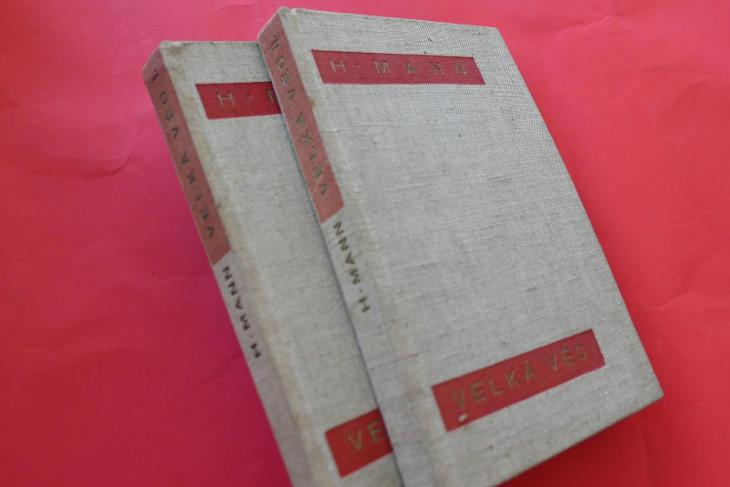 Heinrich Mann: Veľká vec (1932) sada 2 knihy - Knihy