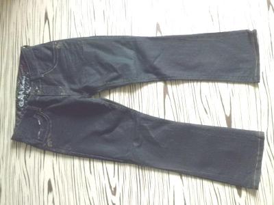 GUGA JEANS dámské tmavé málo použité džíny 28/L pas 74cm