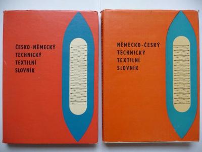 Česko-německý a německo-český technický textilní slovník - ALFA 1969