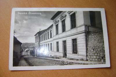 Banská Štiavnica-škola 1925