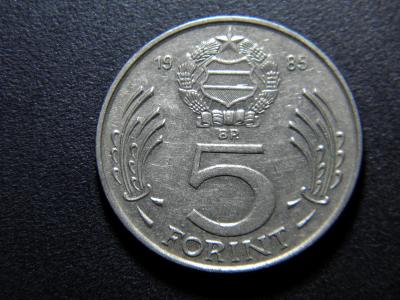 Maďarsko 5 Forint 1985BP XF-UNC č32169